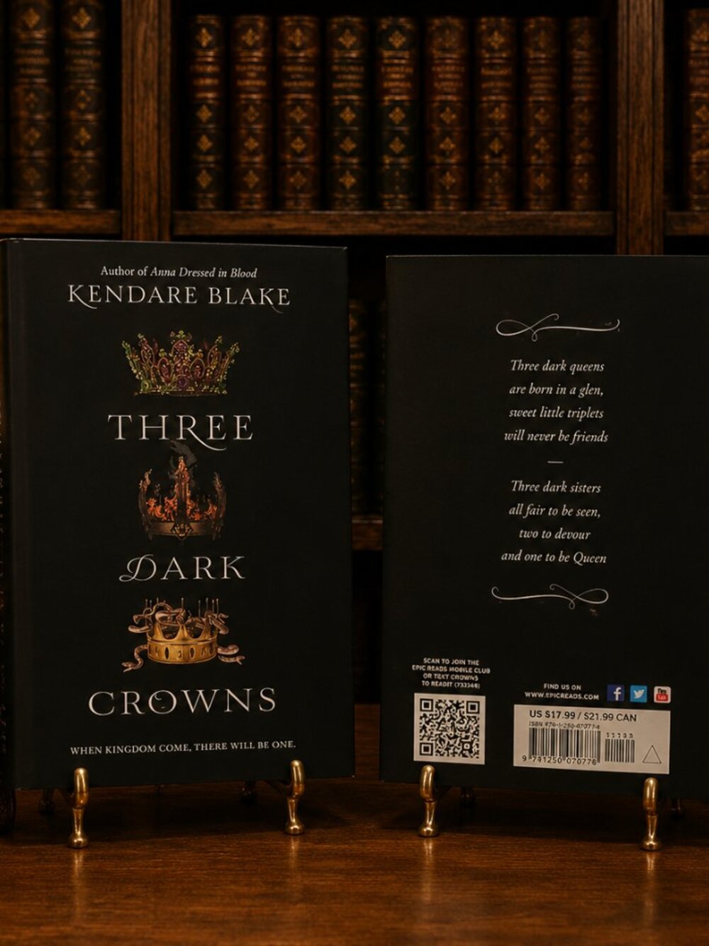 Three Dark Crowns Hardcover